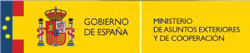 Logo Ministerio de esuntos extariores y Cooperaci�n